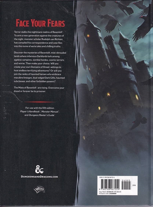 DnD 5e - Van Richtens Guide to Ravenloft (B-Grade) (Genbrug)